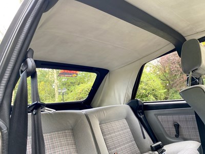 Lot 70 - 1985 Volkswagen Golf GTi Cabriolet