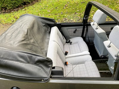 Lot 70 - 1985 Volkswagen Golf GTi Cabriolet