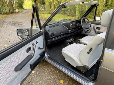 Lot 70 - 1985 Volkswagen Golf GTi Cabriolet