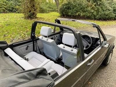 Lot 70 - 1985 Volkswagen Golf GTi Cabriolet